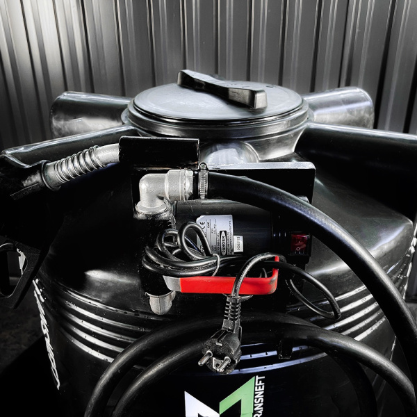 азс черная на 500л экономического класса с насосом 220v купить в Луганске